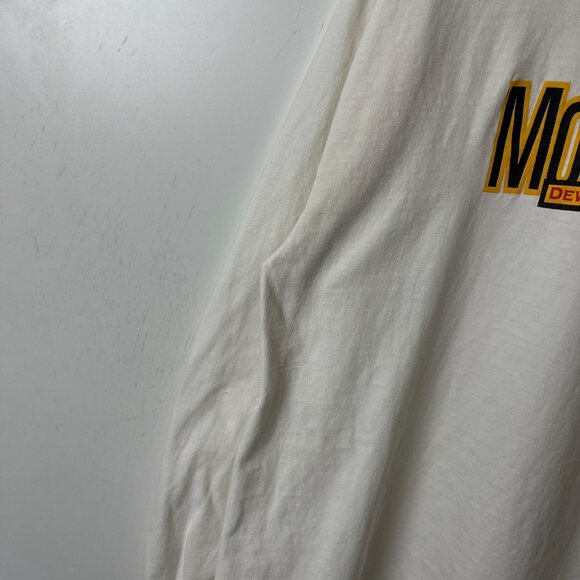 Vintage 90s Y2K Motorsports Dewey Cheetham Howe Racing T Shirt White XL Solid - Picture 5 of 16